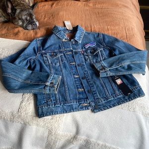 Levi’s Strauss NFL NWT Buffalo Bills Jean Jacket Size L